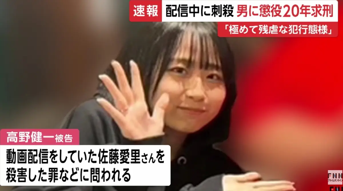 ▲散盡家產才驚暈船！大叔粉狠捅女神55刀 （圖／截自日本ＦＮＮ新聞台）