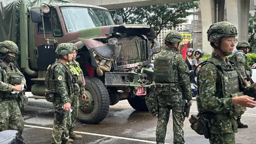 聯合防禦操演爆追撞！軍卡火速拖回駐地修復　六軍團回應了