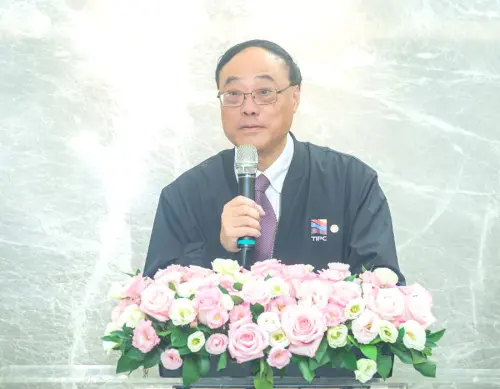 ▲台灣港務公司董事長周永暉致詞。(圖／台灣港務港勤公司提供)