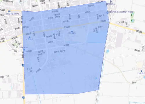 ▲台南市善化區7月15日停水範圍。（圖／自來水公司water.gov.tw）