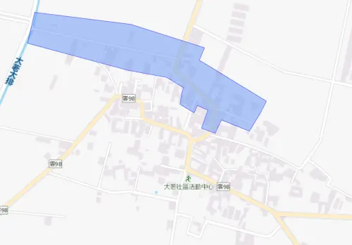 ▲雲林縣土庫鎮7月15日停水範圍。（圖／自來水公司water.gov.tw）