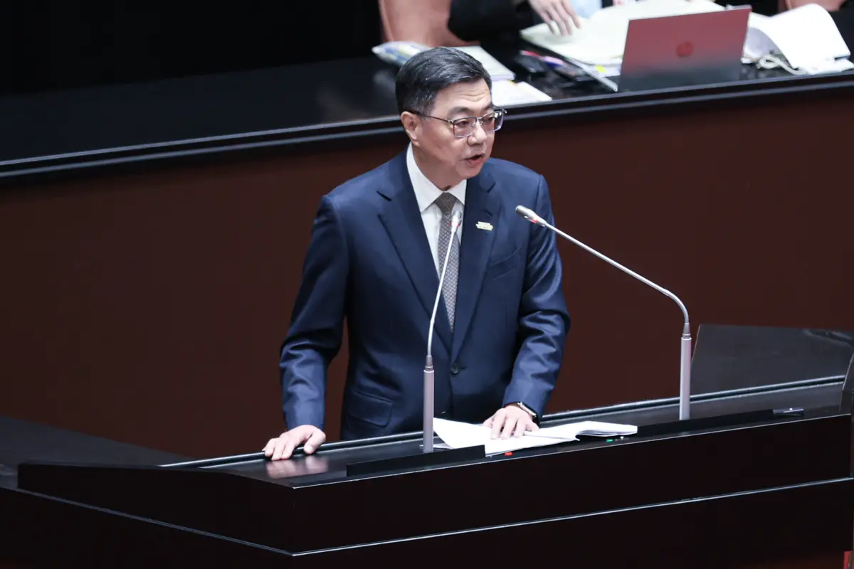 ▲ 行政院長卓榮泰針對中聯致癌油事件，鬆口閣員不適任他會處理。（圖／記者朱永強攝影）