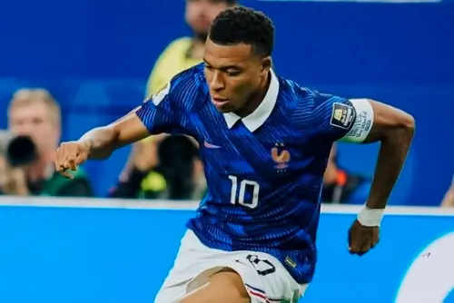 ▲世界盃生涯首次未能闖入決賽的法國隊長姆巴佩（Kylian Mbappé）直言法國今天的表現「完全配不上世界盃準決賽的級別。」（圖／Equipe de France X）