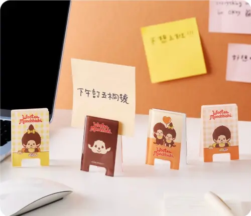 ▲五桐號蒙奇奇「Monchhichi壓克力夾」3款都想要。（圖／翻攝自五桐號FB）