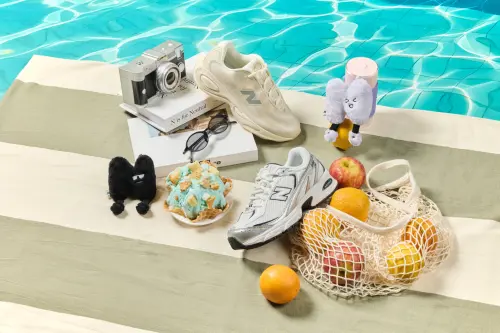 ▲New Balance「N寶飲料提袋」聯名COLD STONE。（圖／New Balance提供）