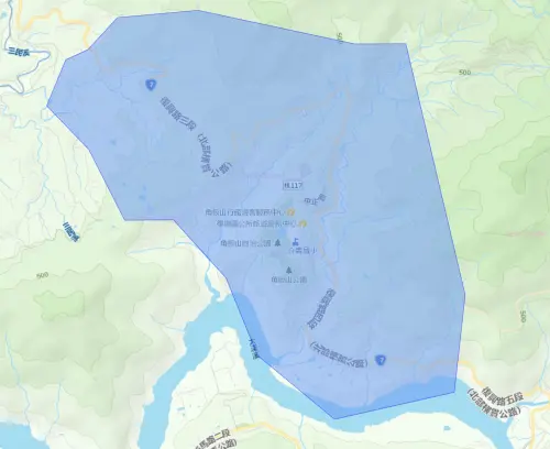 ▲桃園市復興區7月16日停水範圍。（圖／自來水公司water.gov.tw）