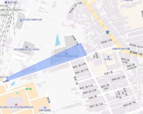 ▲宜蘭縣宜蘭市7月16日停水範圍。（圖／自來水公司water.gov.tw）