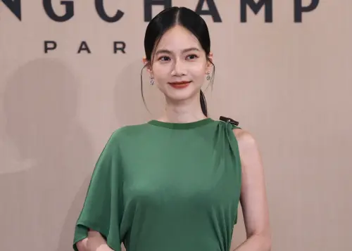 ▲曾之喬穿上自己最喜歡的綠色，她分享近況表示今年會出書。（圖／記者朱永強攝影）