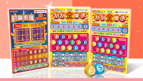 財富解鎖！2款新刮刮樂總獎金逾14億元　還有11個頭獎200萬元