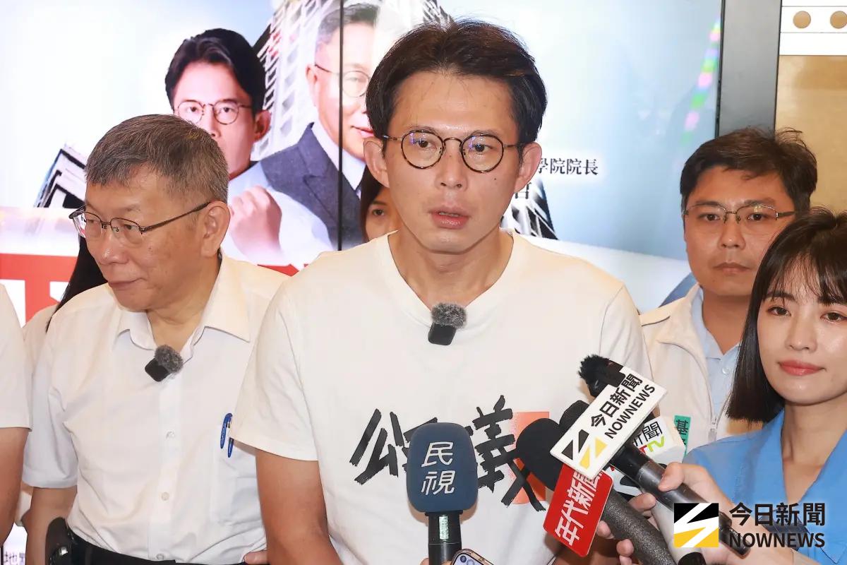 ▲民眾黨黨主席黃國昌。（圖／記者葉政勳攝）