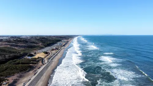 日本知名海灘沒了！「茨城黃金海岸」停辦　2100年恐少6成沙灘