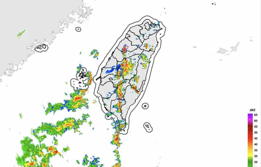 ▲中央氣象署發布大雷雨警訊，提醒苗栗縣、高雄市、屏東縣的民眾要注意雨勢。（圖／中央氣象署cwa.gov.tw）