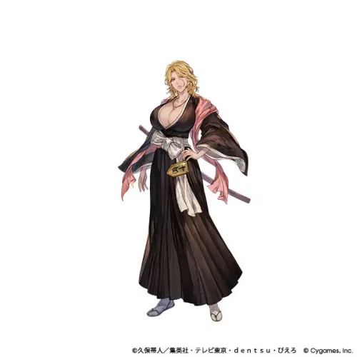 ▲十番隊副隊長松本亂菊。（圖／翻攝自《碧藍幻想》）