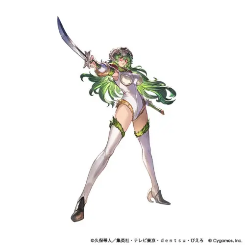▲妮莉艾露．杜．歐德修凡克以全新繪製造型進入《碧藍幻想》的空之世界。（圖／翻攝自《碧藍幻想》）
