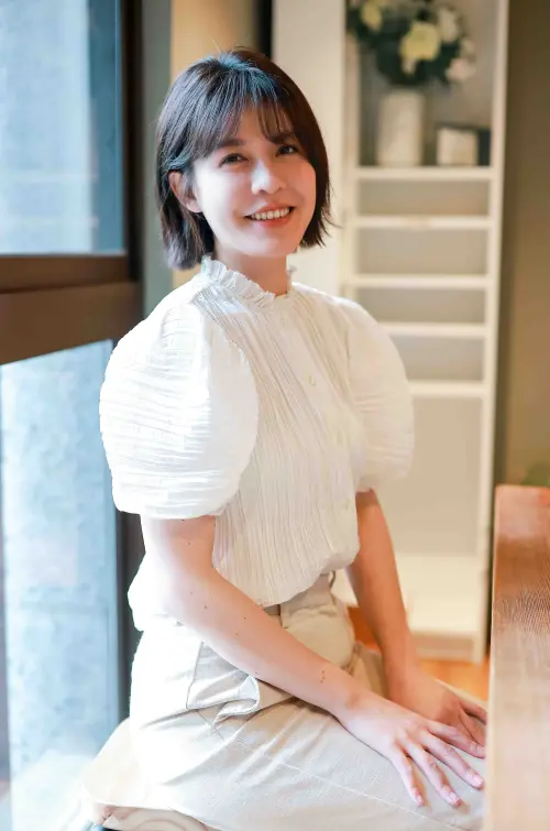 ▲新北市議員戴湘儀透露，跑行程時曾被吃豆腐。（圖／記者葉政勳攝）