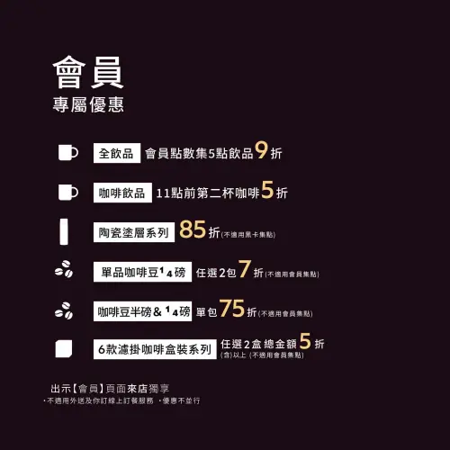 ▲路易莎會員咖啡飲品在上午11時前第2杯5折。（圖／業者提供）