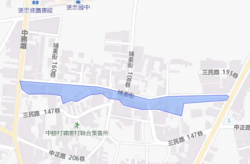 ▲雲林縣褒忠鄉7月20日停水範圍。（圖／自來水公司water.gov.tw）