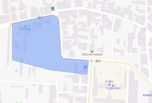 ▲雲林縣虎尾鎮7月20日停水範圍。（圖／自來水公司water.gov.tw）