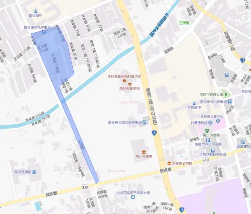 ▲南投縣7月20日停水範圍。（圖／自來水公司water.gov.tw）