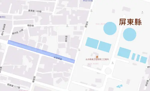 ▲屏東縣7月20日停水範圍。（圖／自來水公司water.gov.tw）