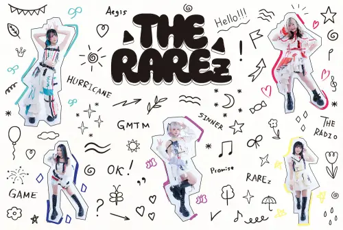 ▲創作型偶像組合THE△RAREz。（圖／漫畫博覽會）