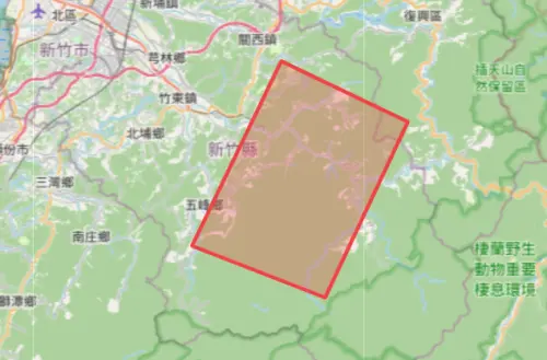 ▲氣象署針對桃園市、新竹縣山區溪發布災防告警。（圖／中央氣象署cwa.gov.tw）