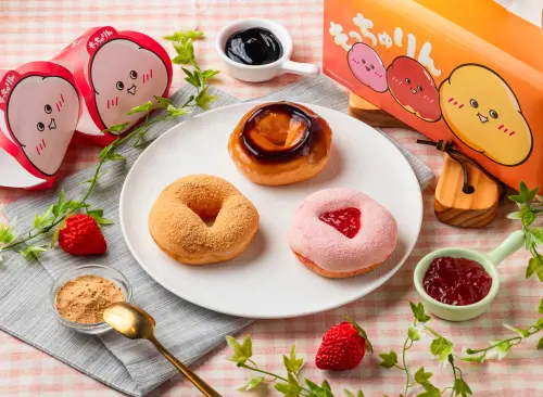 日本爆紅萌奇圈來台灣！Mister Donut麻糬甜甜圈7/21開賣5大口味