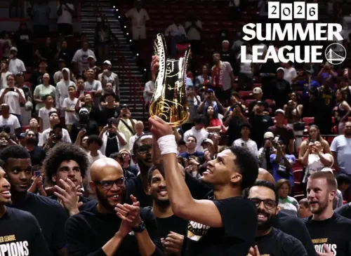柯瑞有救了？勇士勇奪NBA夏聯冠軍　菜鳥倫德伯格瘋砍21分榮膺MVP