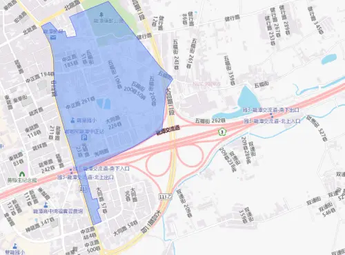 ▲桃園市龍潭區7月21日停水範圍。（圖／自來水公司water.gov.tw）