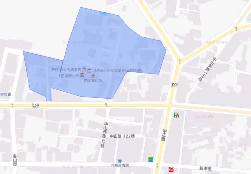 ▲雲林縣四湖鄉7月21日停水範圍。（圖／自來水公司water.gov.tw）