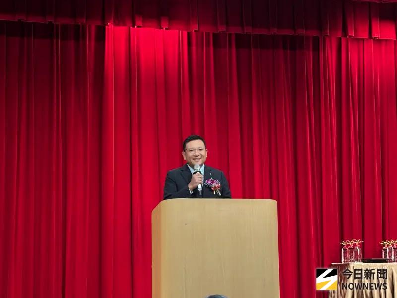 ▲航海節慶祝大會籌備會主委蔡豐明。(圖/記者李青縈攝)