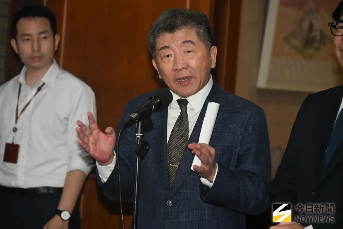 ▲陳時中回應記者提問被曲解為「不下架毒油，是怕大家沒東西吃」，對此陳時中今日聲明完全是不實指控。（圖／記者林調遜攝）