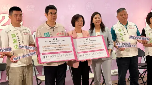 藍白揪上凱道　中部綠營4戰將喊「食安不是政治」！拋3大承諾