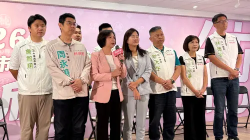 ▲綠營強調致癌油事件應回歸專業、跨域合作，攜手守護民眾食品安全。（圖／記者顏幸如攝，2026.07.22）