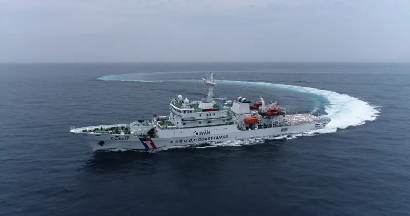    ▲澎湖艦S型前進。（圖／海巡署艦隊分署提供）  