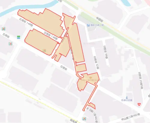 ▲新北市中和區7月23日停水範圍。（圖／自來水公司water.gov.tw）