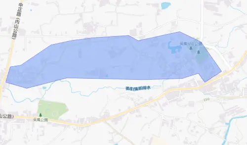 ▲嘉義縣中埔鄉7月23日停水範圍。（圖／自來水公司water.gov.tw）
