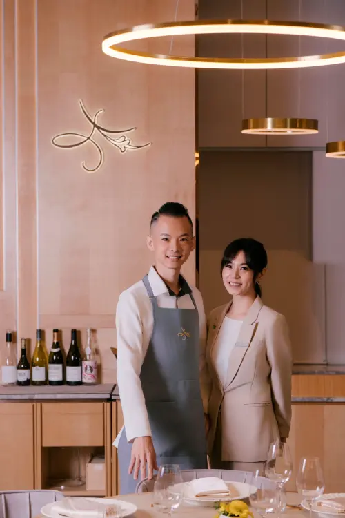 ▲「方蒔 the FRONT HOUSE」由蔡中和主廚與妻子陳玉錡Kiky同時也是餐廳經理及侍酒師一起創立。（圖／方蒔提供）