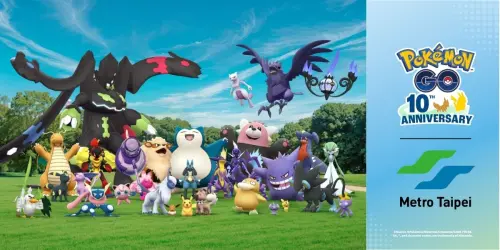 ▲《Pokémon GO》迎來上市十週年，台北捷運攜手《Pokémon GO》推出一系列限定活動。（圖／《Pokémon GO》提供）