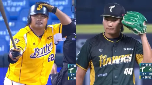 平野惠一奇異調度再現！曾昱磬登板　兄弟竟推陳琥、江忠誠代打