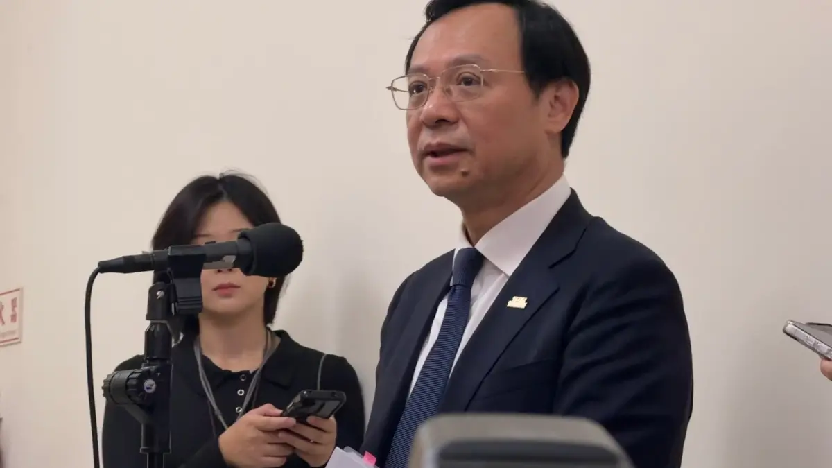 ▲衛福部長石崇良談新北苦茶油中標（圖／記者崔至雲）