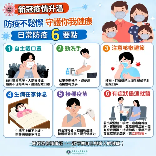 ▲新冠疫情升溫，屏東縣政府提醒民眾落實防疫措施。（圖／屏東縣府提供）