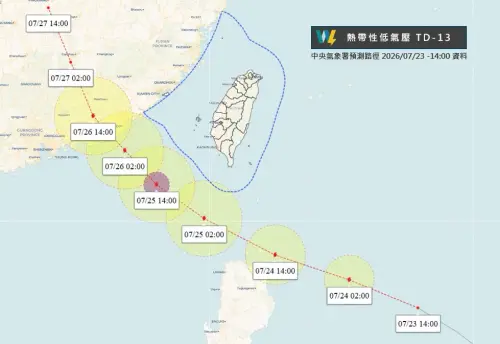 紅霞颱風「沒命名、先發海警」！10年前就發生過：台灣搶先18小時