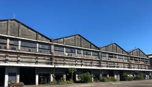 ▲台鐵高雄機廠舊工廠原本樣貌（圖／高雄市都發局提供）