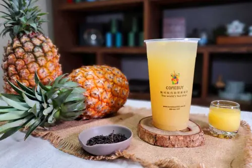 ▲COMEBUY水果祭，推薦酸甜好味(鳳梨冰茶)。（圖／業者提供）