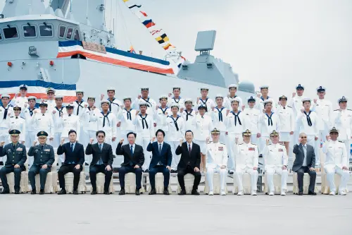丹江軍艦成軍！賴清德揭3大意義：國艦國造目標達成