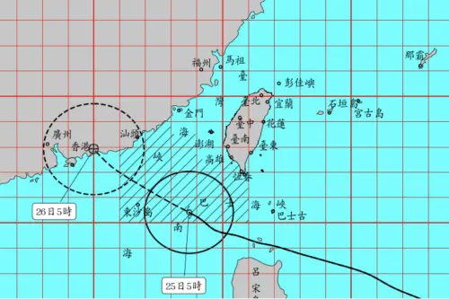 氣象署8:30解除紅霞颱風海警！午後降雨熱區速看　北部焚風飆36度