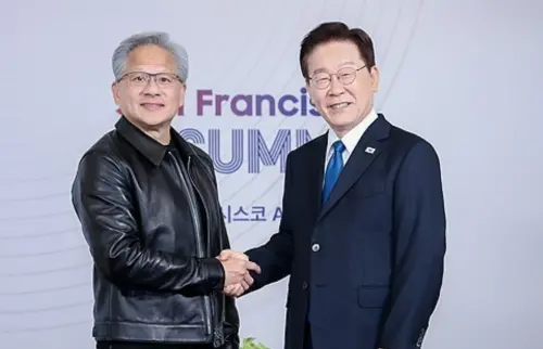 韓國AI願景揭露！李在明、黃仁勳碰面　5000億美元大規模投資曝