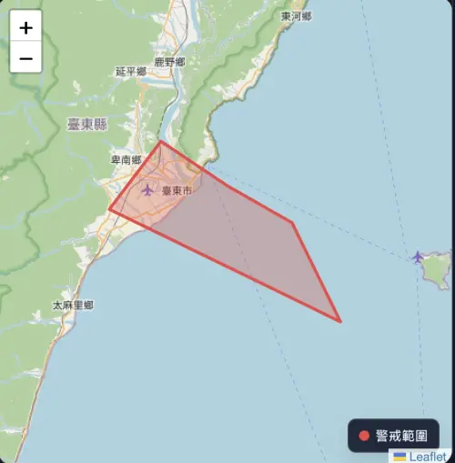 ▲中央氣象署發布大雷雨即時訊息，台東縣陸上與沿海地區列入警戒範圍，劇烈降雨一路影響至下午 16 時 51 分。（圖／氣象署提供cwa.gov.tw）