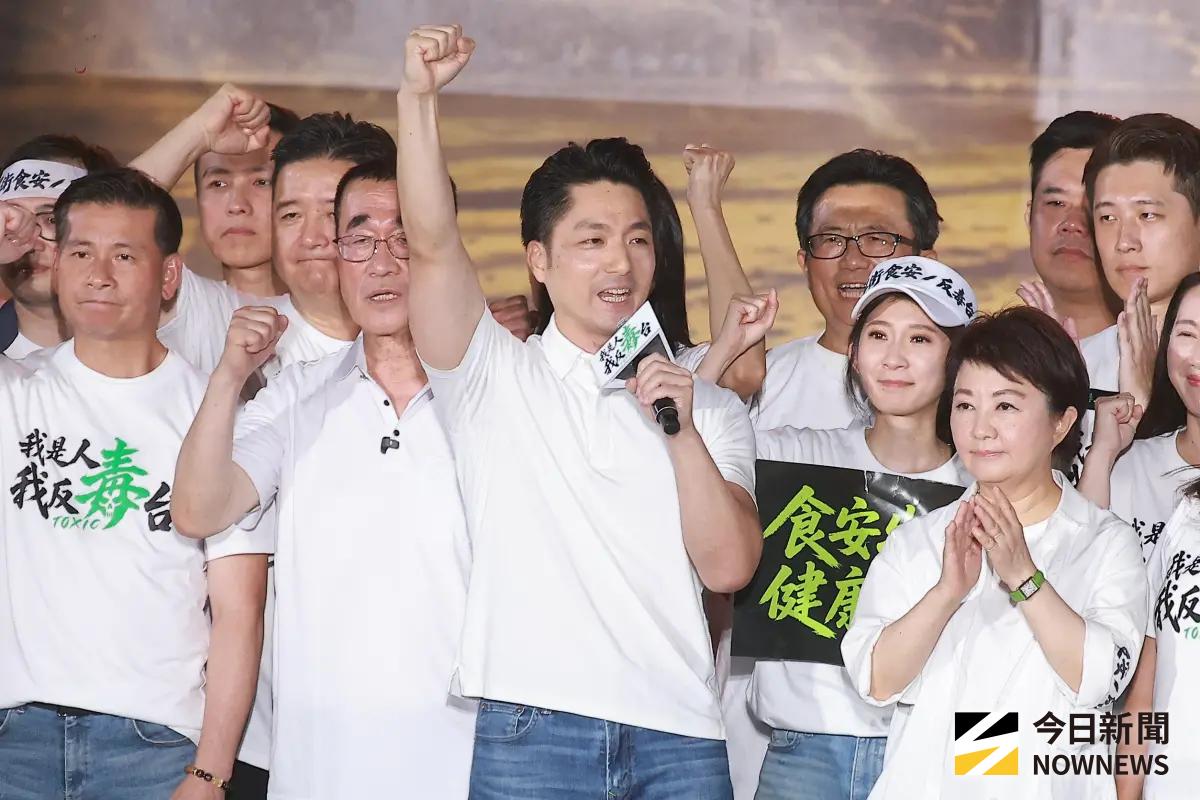 ▲台北市長蔣萬安號召人民上凱道護食安，一週內動員超過5萬人，學者認為2028有意參選者不容忽視他。（圖／記者葉政勳攝）